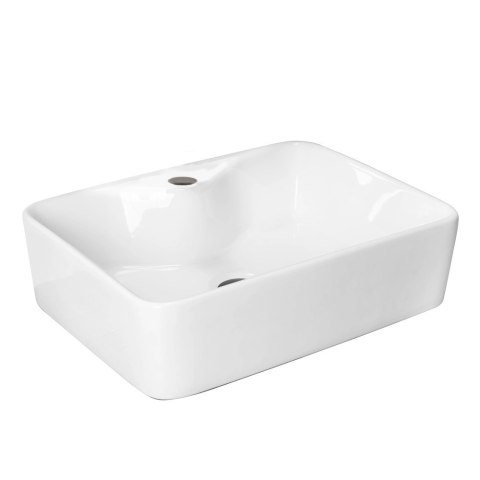 Szafka z umywalką 80 cm LAZ-1327-BIEL-MAT-80+UMY