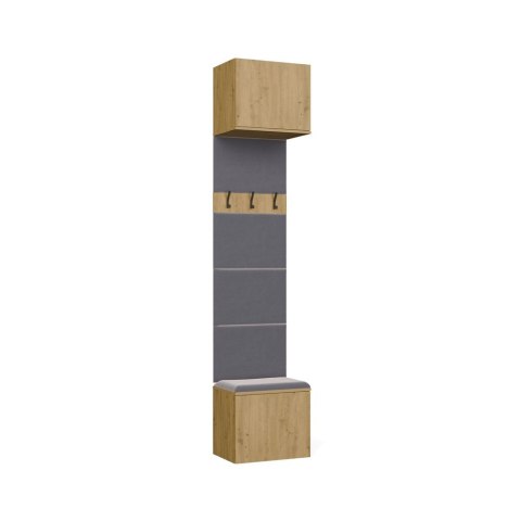 Zabudowa przedpokoju z siedziskiem GAR-108-2W-2S-ART
