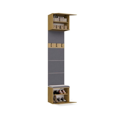 Zabudowa przedpokoju z siedziskiem GAR-108-2W-2S-ART