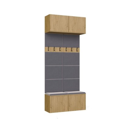 Meble na korytarz z siedziskiem GAR-108-2W-ART