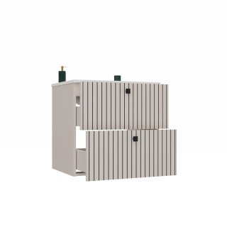 Szafka z umywalką 60 wisząca LAZ-1325-KASZ-60CM+UMY