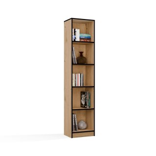 Regał na książki 40 cm szerokości RE-1401-ART-OB-CZERN