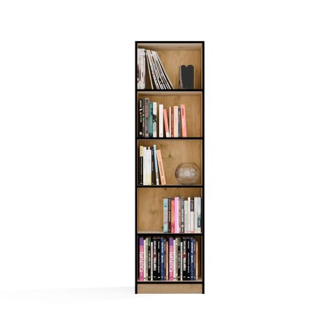 Regał na książki szerokość 50 cm RE-1402-ART-OB-CZERN