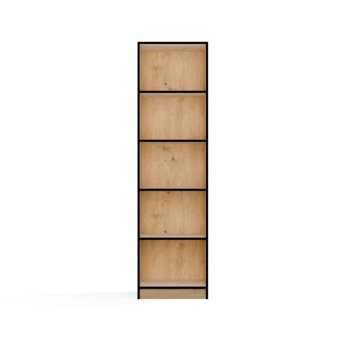 Regał na książki szerokość 50 cm RE-1402-ART-OB-CZERN