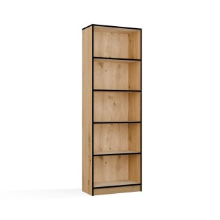 Regał na książki szerokość 60 cm RE-1403-ART-OB-CZERN