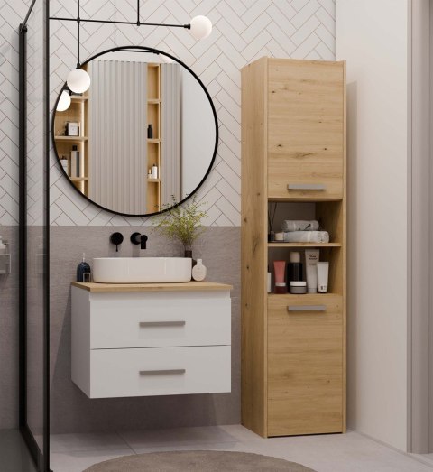 Szafka pod umywalkę 60 LAZ-1327-ART-BIEL-MAT-60