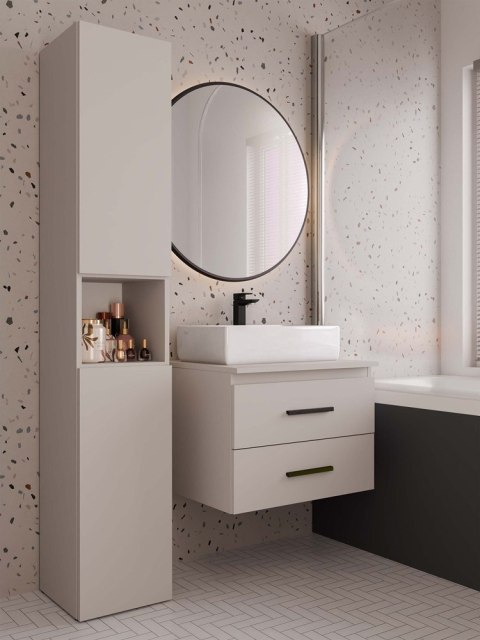 Szafka pod umywalkę nablatową 60 cm LAZ-1327-KASZ-60