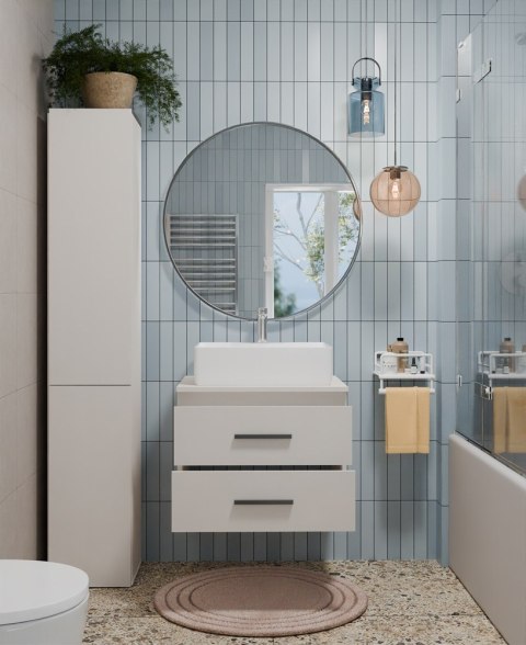 Szafka pod umywalkę nablatową 60 cm LAZ-1327-KASZ-60