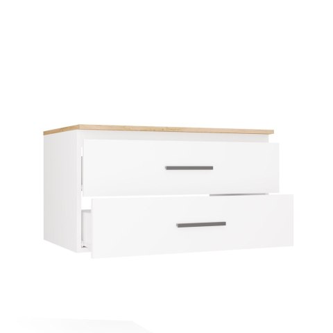 Szafka pod umywalkę 80 LAZ-1327-ART-BIEL-MAT-80