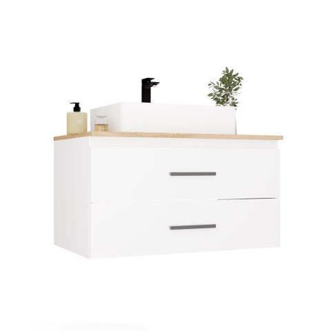 Szafka pod umywalkę 80 LAZ-1327-ART-BIEL-MAT-80