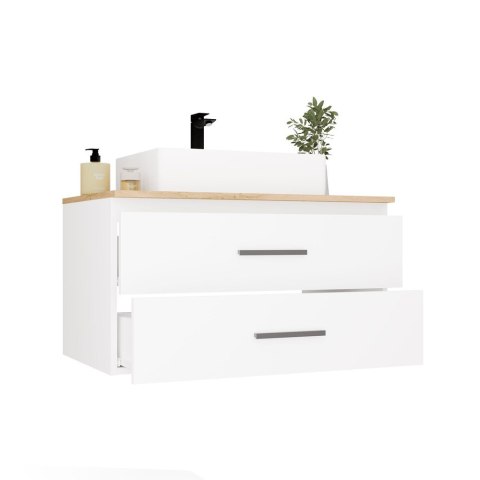 Szafka pod umywalkę 80 LAZ-1327-ART-BIEL-MAT-80