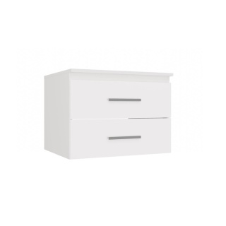 Szafka pod umywalkę nablatową 60 LAZ-1327-BIEL-MAT-60