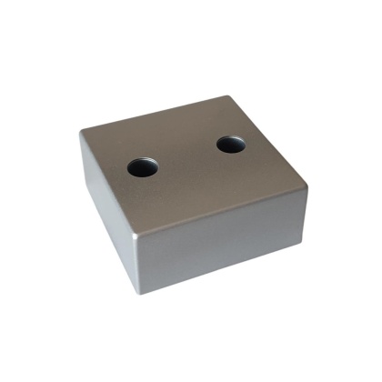 Stopka Meblowa Kwadratowa 25x60x60mm Srebrna