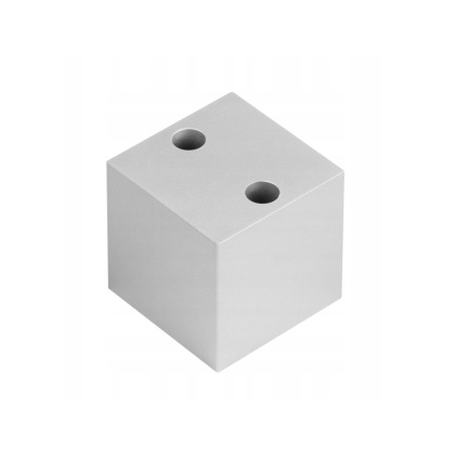 Stopka Meblowa Kwadratowa 50x50x50mm Srebrna