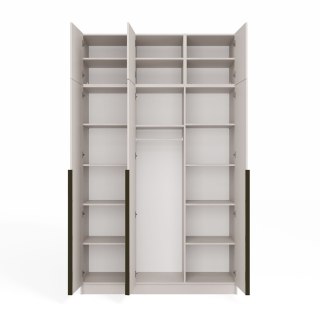 Szafa do przedpokoju wysoka z nadstawką SZAF-1020-NADST-KASZ-CU-150CM