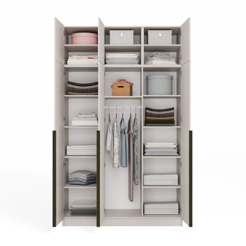 Szafa do przedpokoju wysoka z nadstawką SZAF-1020-NADST-KASZ-CU-150CM