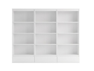 Domowa biblioteczka RE-1446-3X-BIEL-MAT
