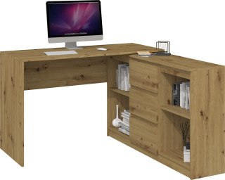 Komoda z wysuwanym biurkiem dąb artisan BIUR-703-ART