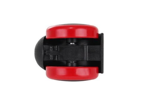 Kółka do fotela obrotowego AKC-1501-CZERWO uniwersalne