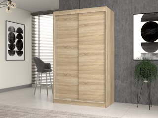 Szafa przesuwna 120 cm dąb sonoma SZAF-1012-SON