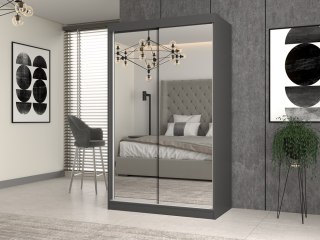 Szafa przesuwna dwudrzwiowa 120cm SZAF-1011-ANT-ART