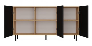Elegancka komoda KOM-924-ART-CZERN